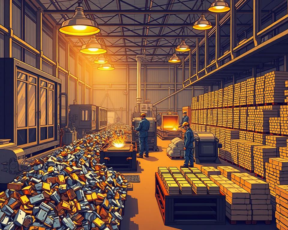 How Precious Metals Recycling Companies Treat Base Metal Alloys